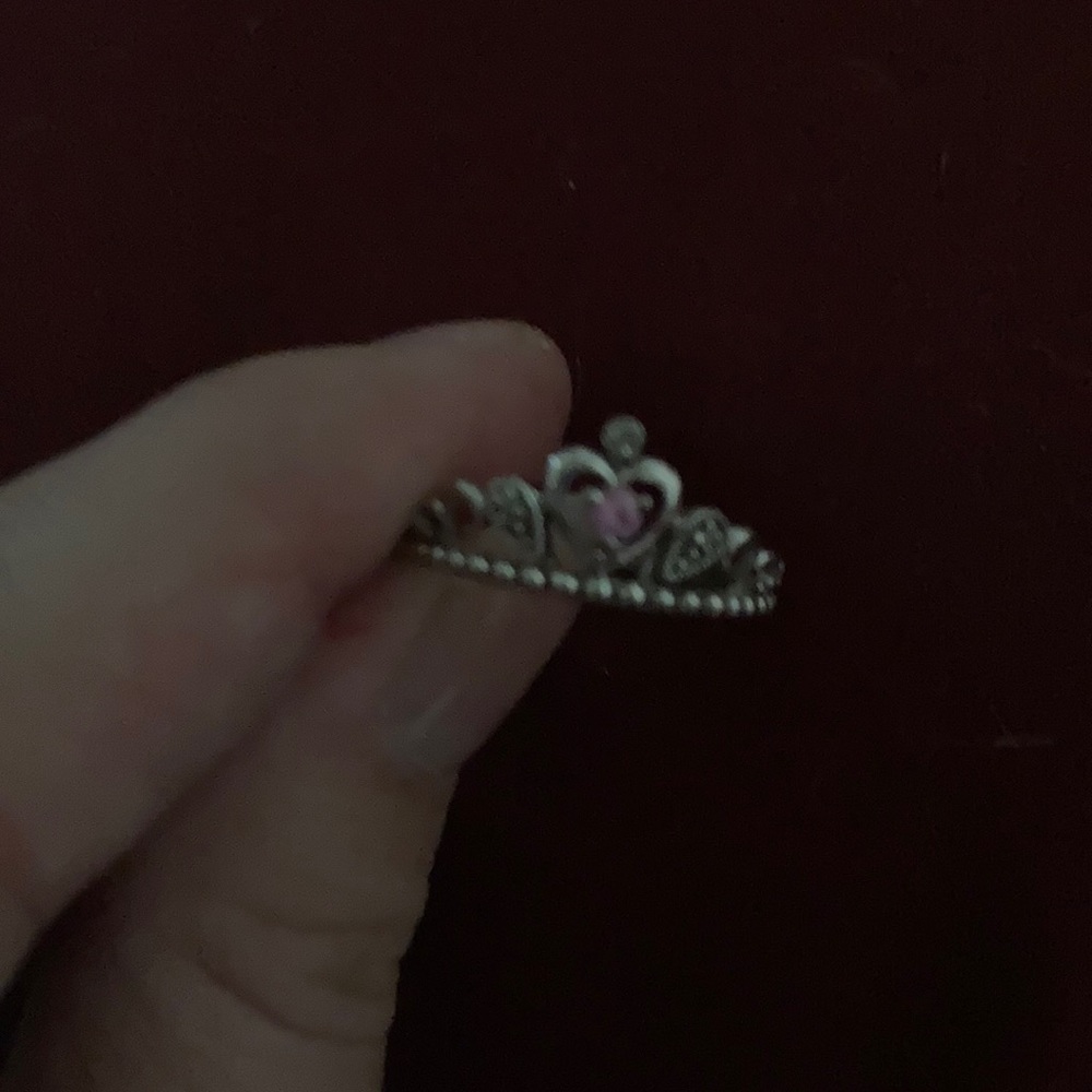 Lowest! - Pink sapphire crown ring